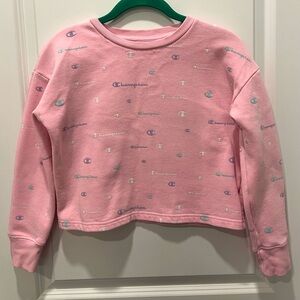 CHAMPION Girls Sweatshirt Size M EXCELLENT CONDITION